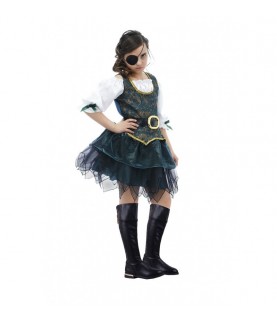 Angelic Buccaneer Pirate Girl Costume