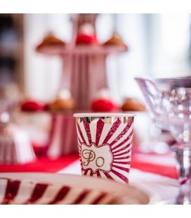 Vintage Circus Cups