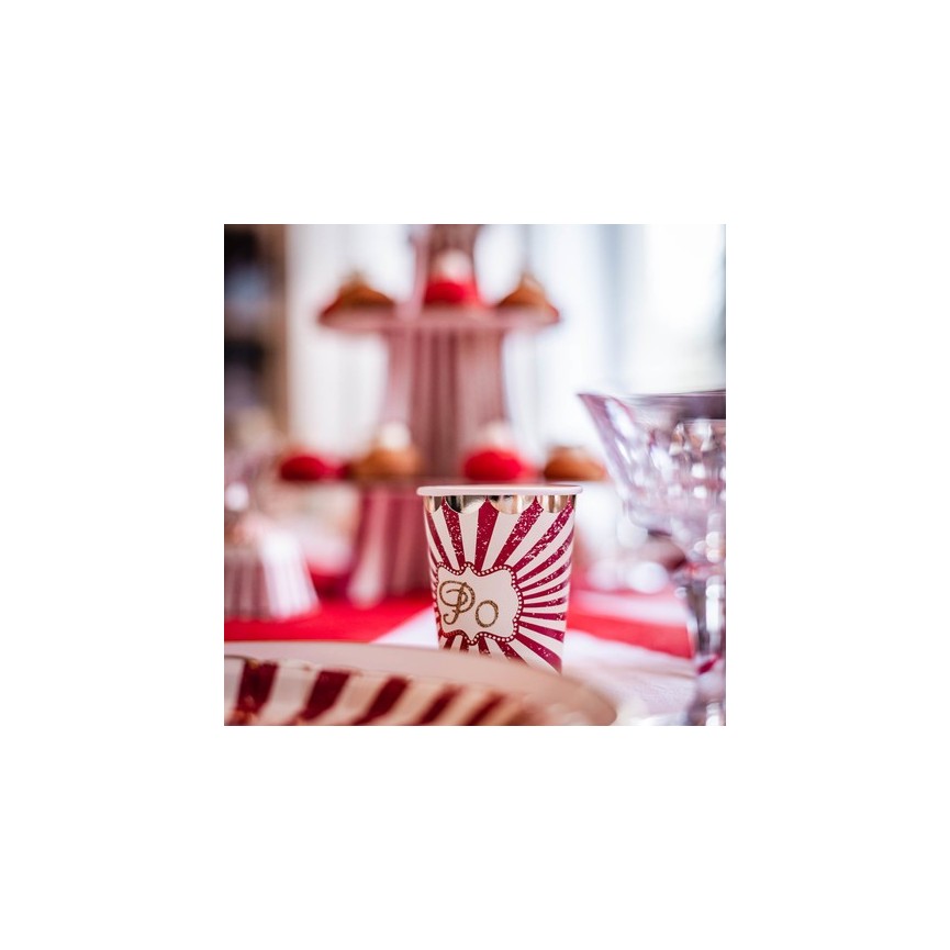 Vintage Circus Cups