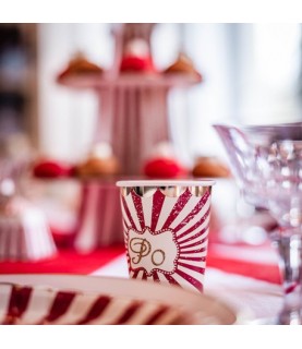 Vintage Circus Cups
