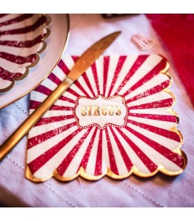 Vintage Circus Napkins