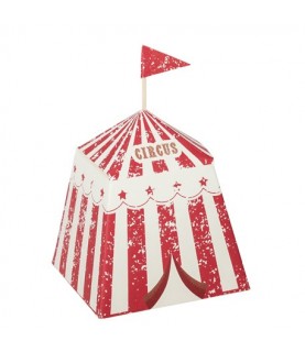 8 Treat Boxes Vintage Circus