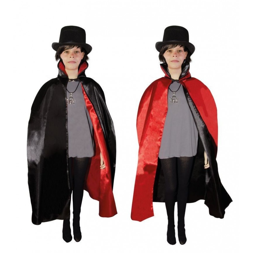 Reversible Cape Black/Red