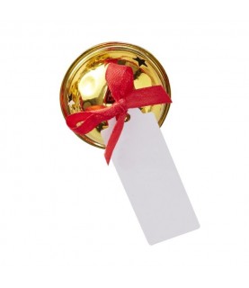 Gold Bell Place Card Holder