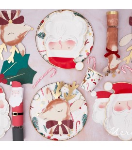 Jolly Santa Napkins - Meri Meri