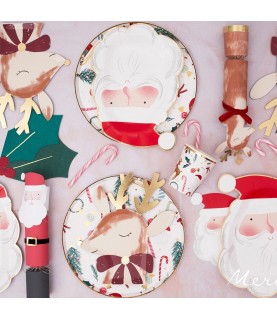 Jolly Santa Napkins - Meri Meri