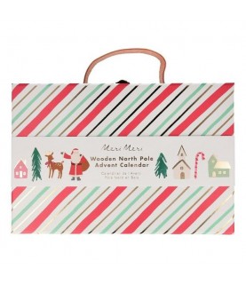 Festive Village Wooden Advent Calendar - Meri Meri