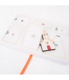 Festive Village Wooden Advent Calendar - Meri Meri