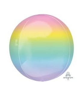 Ballon Mylar Sphérique Orbz Argent