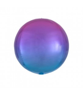 Silver Sphere Orbz Foil Balloon