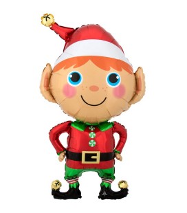 Ballon Aluminium Lutin de Noël
