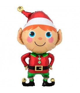 Christmas Elf Foil Balloon