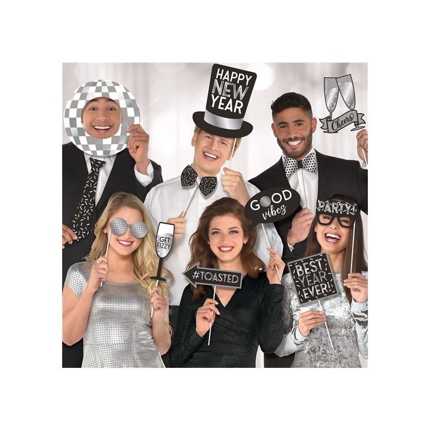 Photo Booth Kit Happy New Year