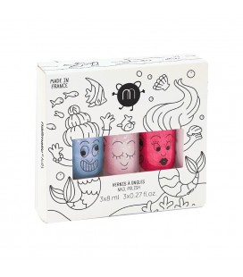 Coffret 3 Vernis - Mermaid