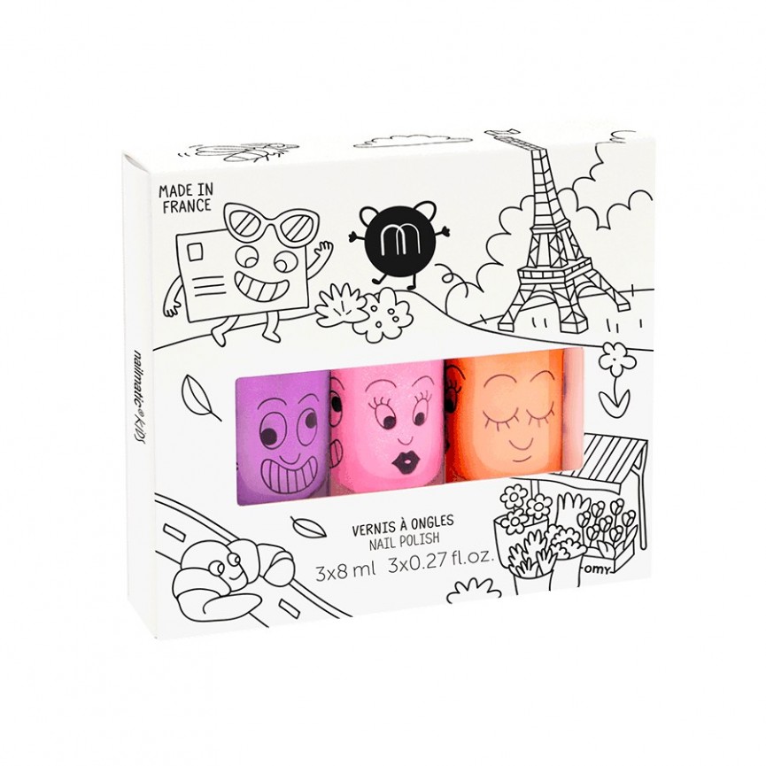 Paris - 3 Nail Polish Set