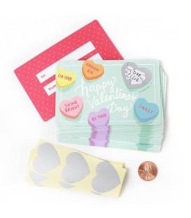 Cartes à Gratter Coeur