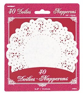 40 Doilies 14cm