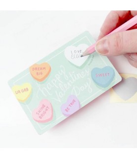 Cartes à Gratter Coeur