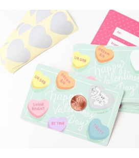 Cartes à Gratter Coeur
