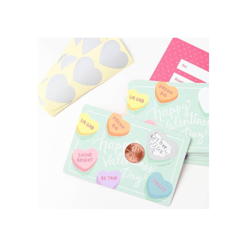 Cartes à Gratter Coeur