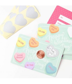 Cartes à Gratter Coeur