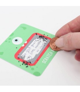 Cartes à Gratter Monster