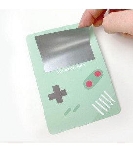 Cartes à Gratter Gamer