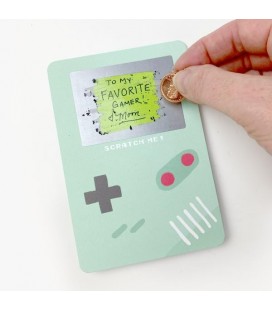 Cartes à Gratter Gamer