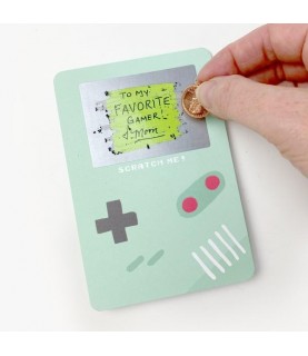 Cartes à Gratter Gamer