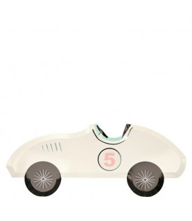 Vintage Rennauto-Essteller Meri Meri
