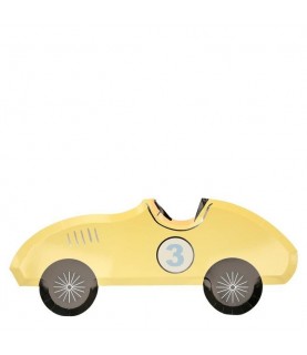 Vintage Rennauto-Essteller Meri Meri