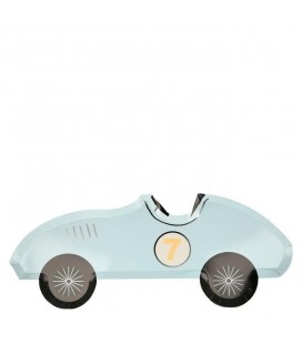 Vintage Rennauto-Essteller Meri Meri