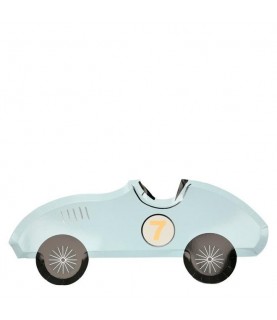 Vintage Rennauto-Essteller Meri Meri