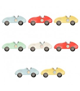 Vintage Rennauto-Essteller Meri Meri