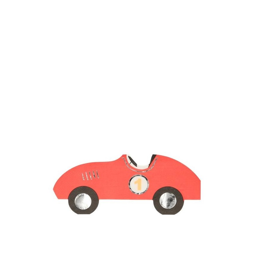 Vintage Rennauto-Essteller Meri Meri