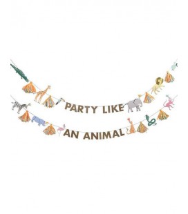 Party Like an Animal Banner