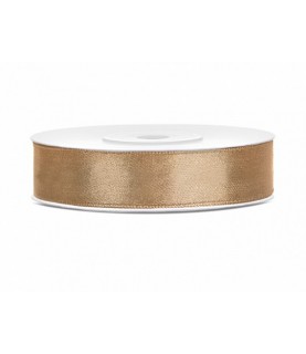 Ruban de Satin Doré 12mm/25m