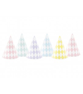6 Yummy Mix Party Hats