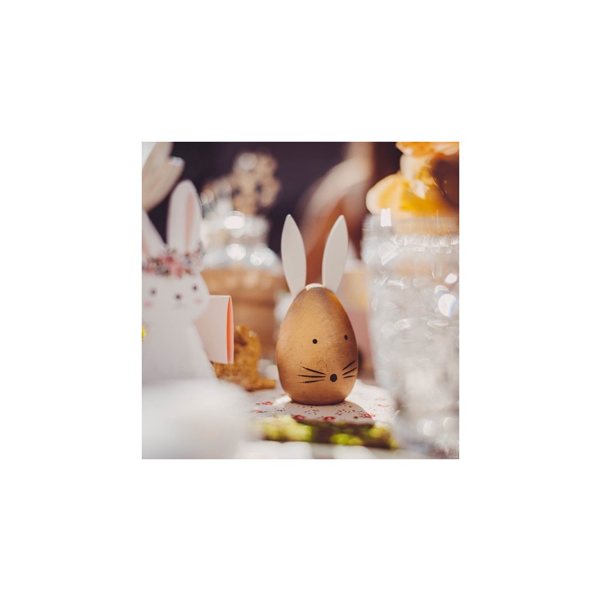 1 Gold Egg Place Card Holder