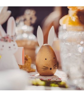 1 Gold Egg Place Card Holder