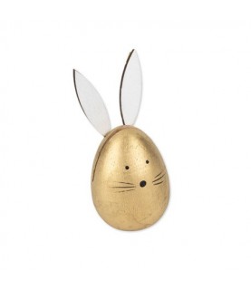 1 Gold Egg Place Card Holder