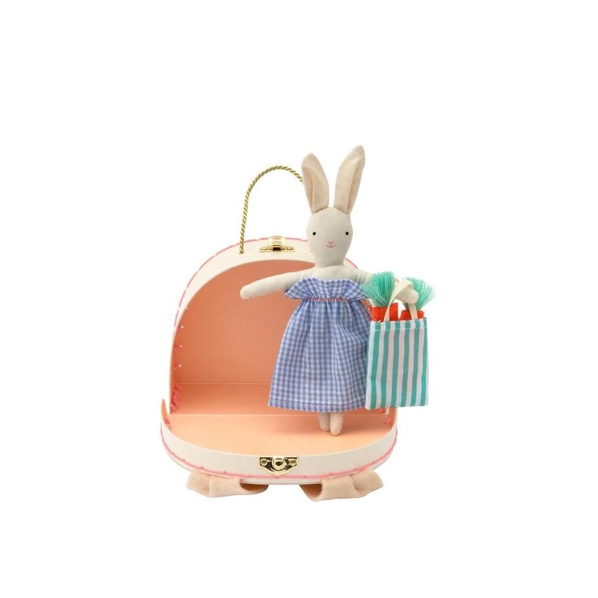 Bunny Mini Suitcase Doll Bunny Mini Suitcase Doll