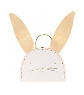 Bunny Mini Suitcase Doll