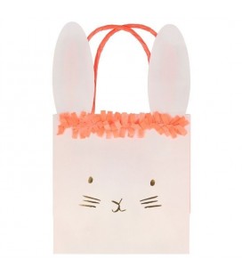 6 Frühlingshäschen-Geschenktaschen