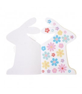 Livre d'Autocollants Lapin de Printemps