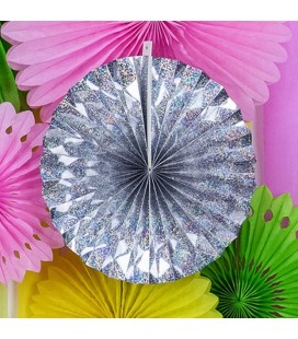 3 Holographic Paper Rosettes