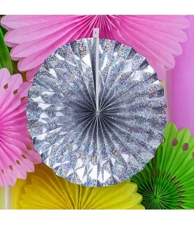 3 Holographic Paper Rosettes