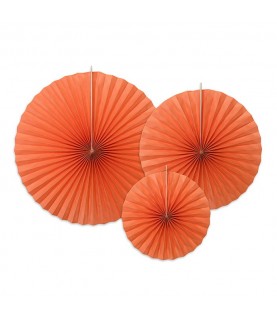 3 Rosettes Orange Brique