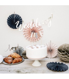 5 Mix Paper Rosettes