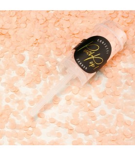 Peach Confetti Popper